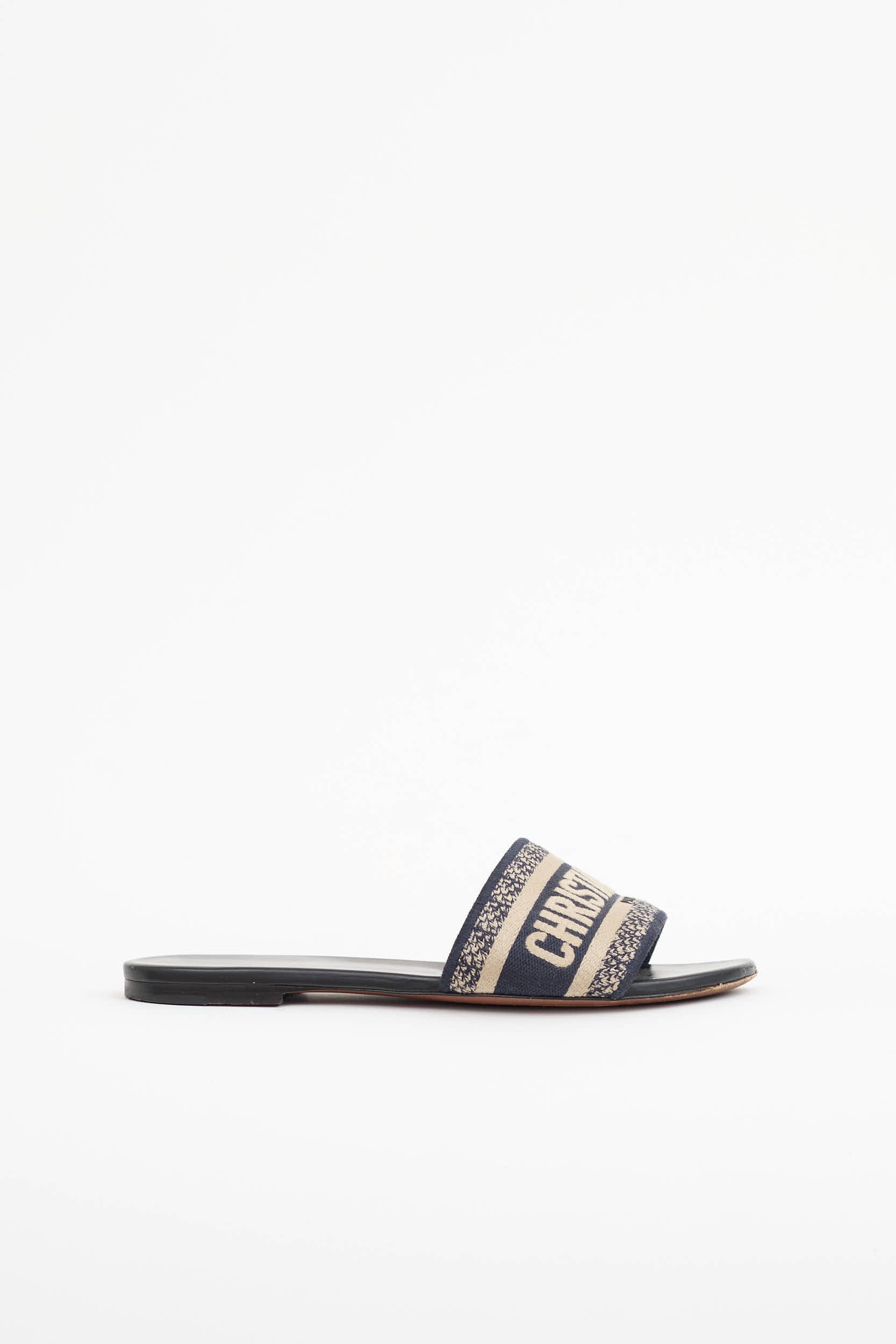 Dior Embroidered Dway Slide