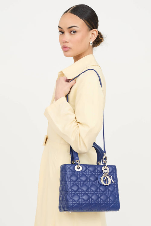 Dior 2013 Medium Lady Dior Bag