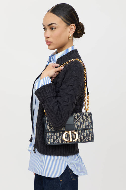 Dior Oblique 30 Montaigne Chain Bag