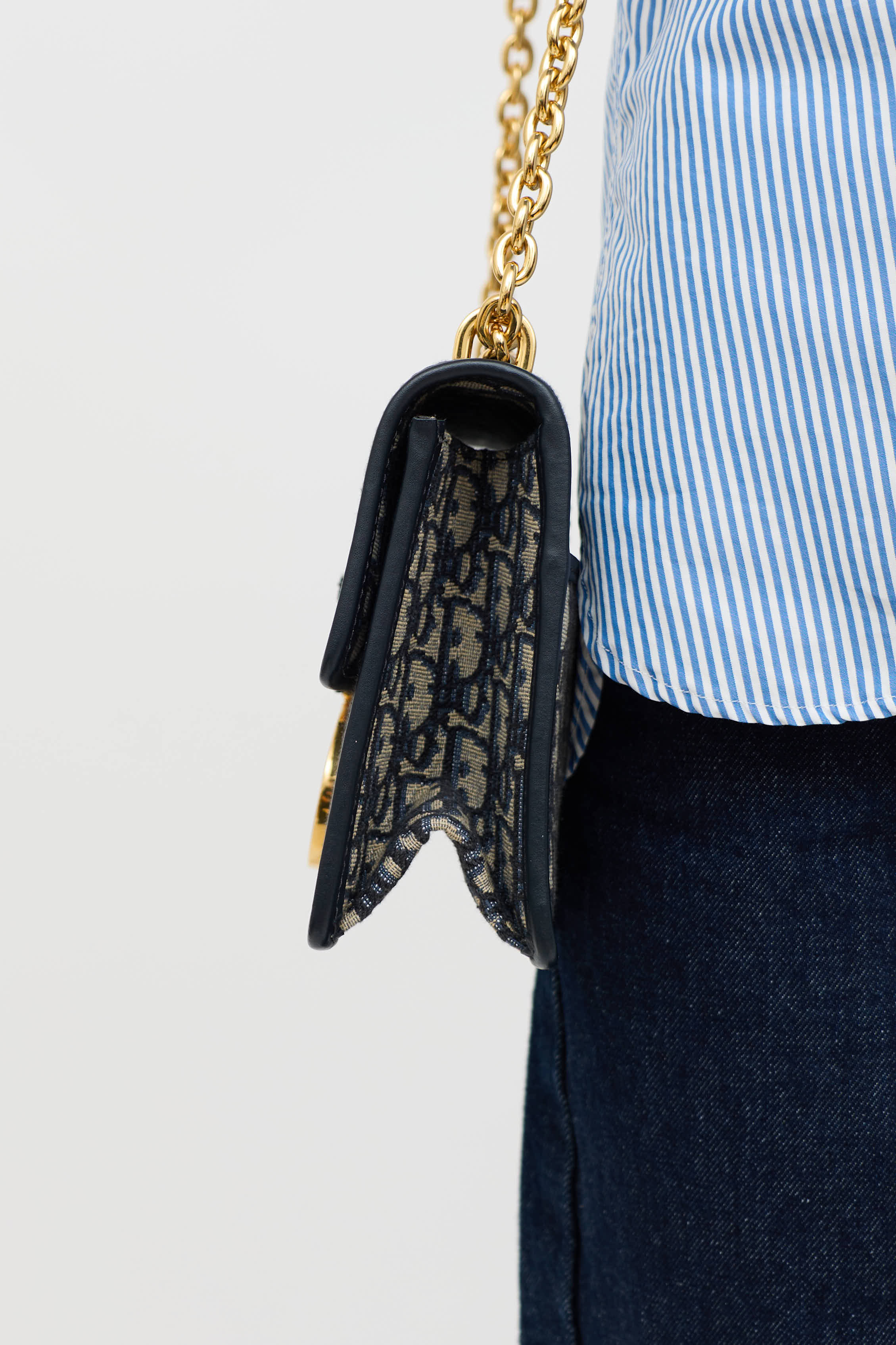 Dior Oblique 30 Montaigne Chain Bag