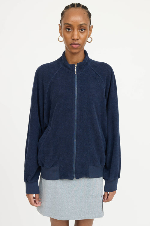 Dior Sports Terrycloth Zip Jacket