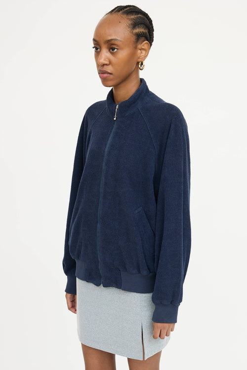 Dior Sports Terrycloth Zip Jacket