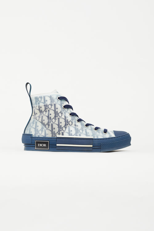 Dior Navy & White Monogram B23 Sneaker
