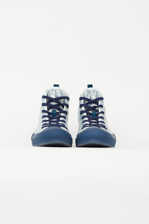 Dior Navy & White Monogram B23 Sneaker