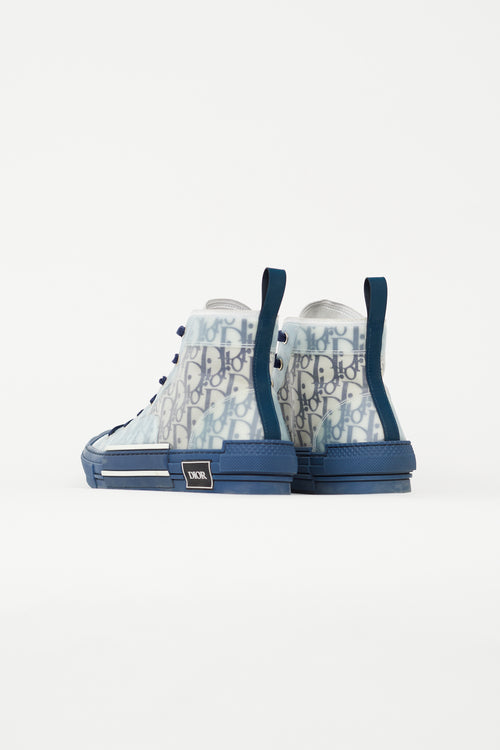 Dior Navy & White Monogram B23 Sneaker