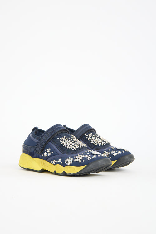 Dior Neoprene Fusion Embellished Sneaker