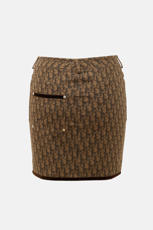 Dior Logo Mini Skirt