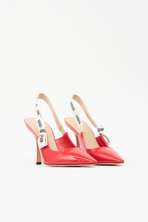 Dior Patent J'Adior Slingback Pump