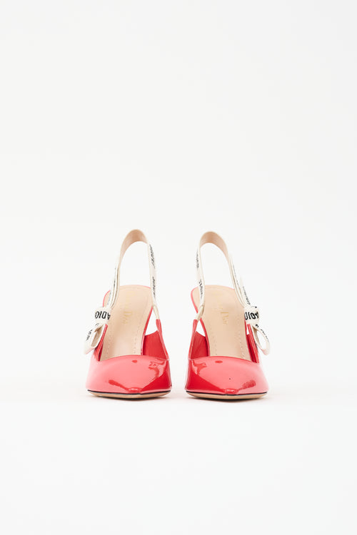 Dior Patent J'Adior Slingback Pump