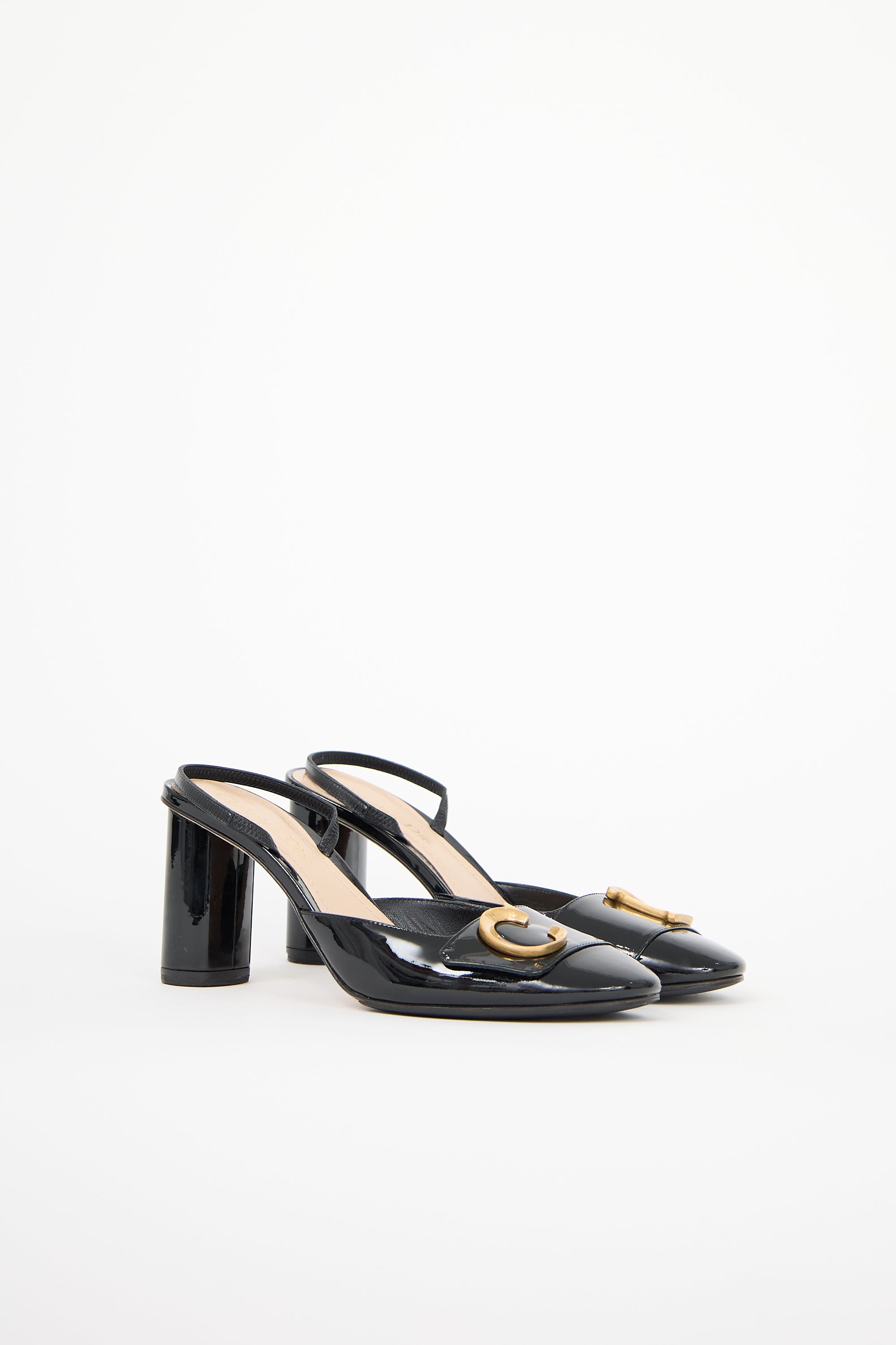 Dior Patent C'est Dior Slingback Pump