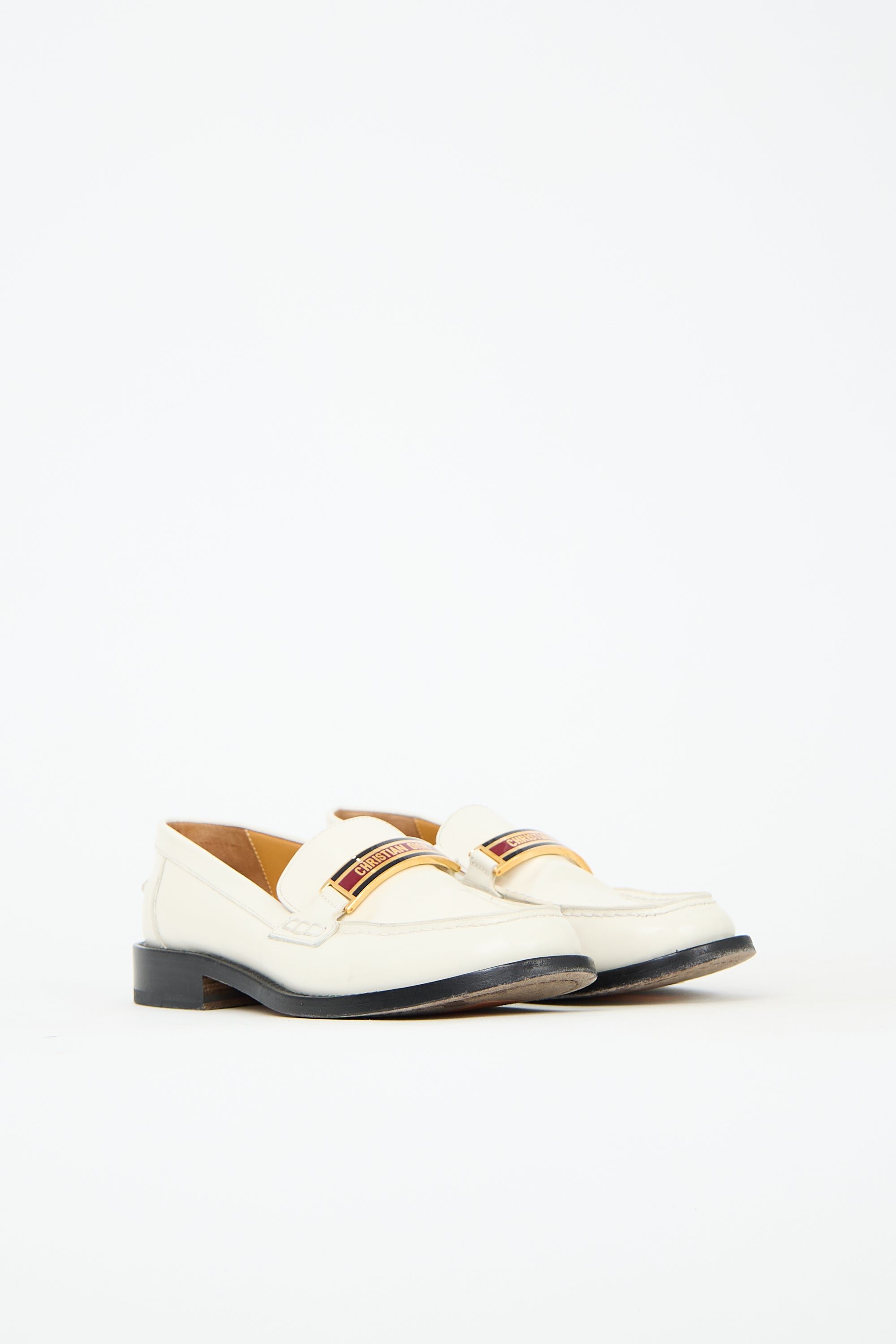 Dior Patent Code Loafer