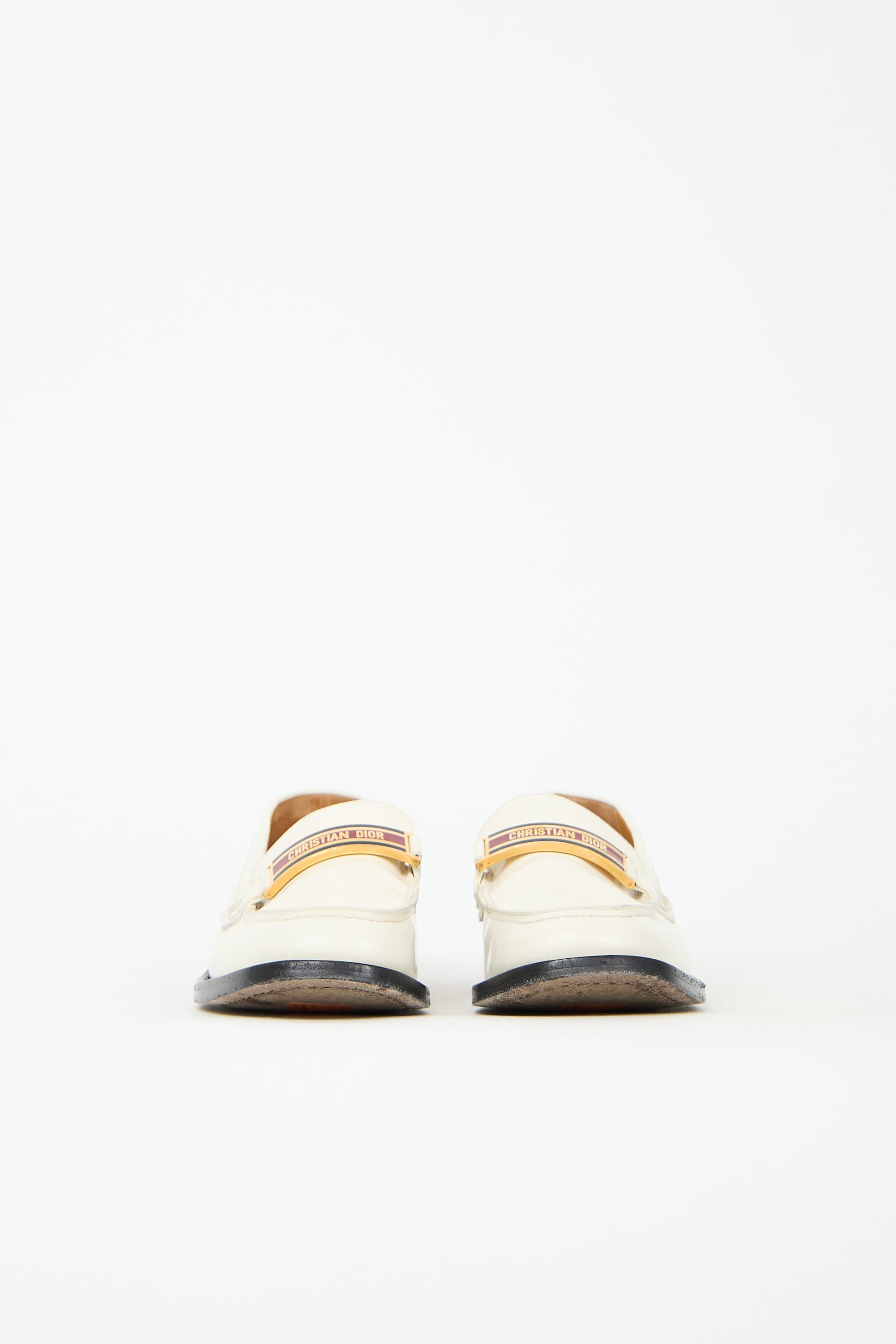Dior Patent Code Loafer
