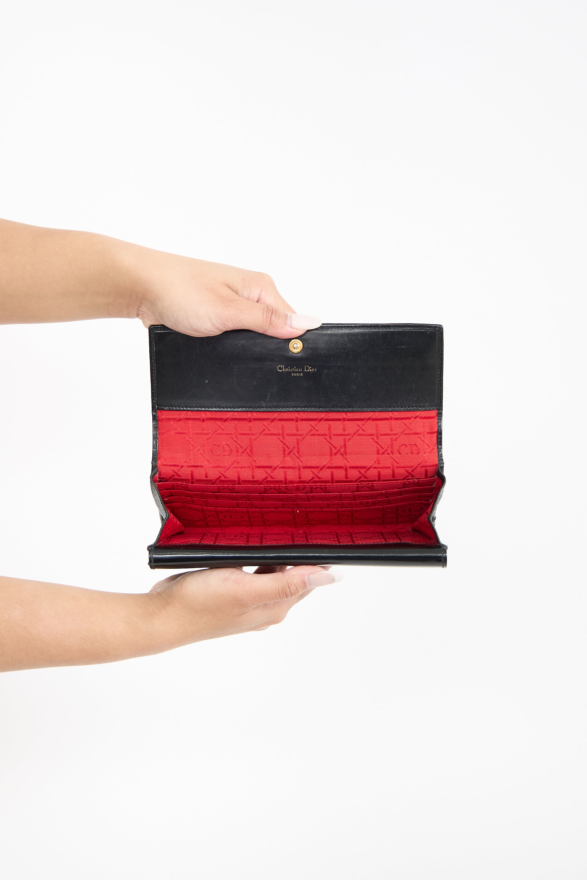 Dior Patent Long Wallet