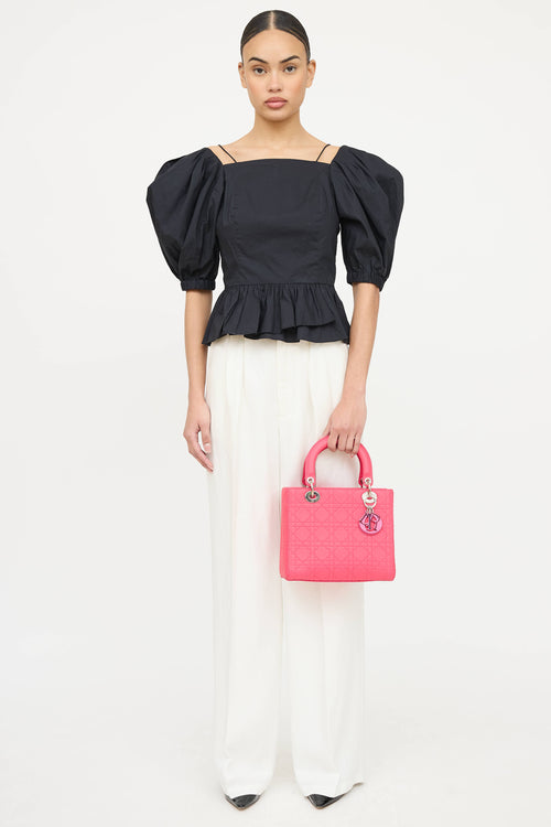 Dior 2020 Lady Dior Cannage Charm Bag