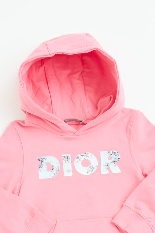 Dior X Daniel Arsham Kids Logo Hoodie
