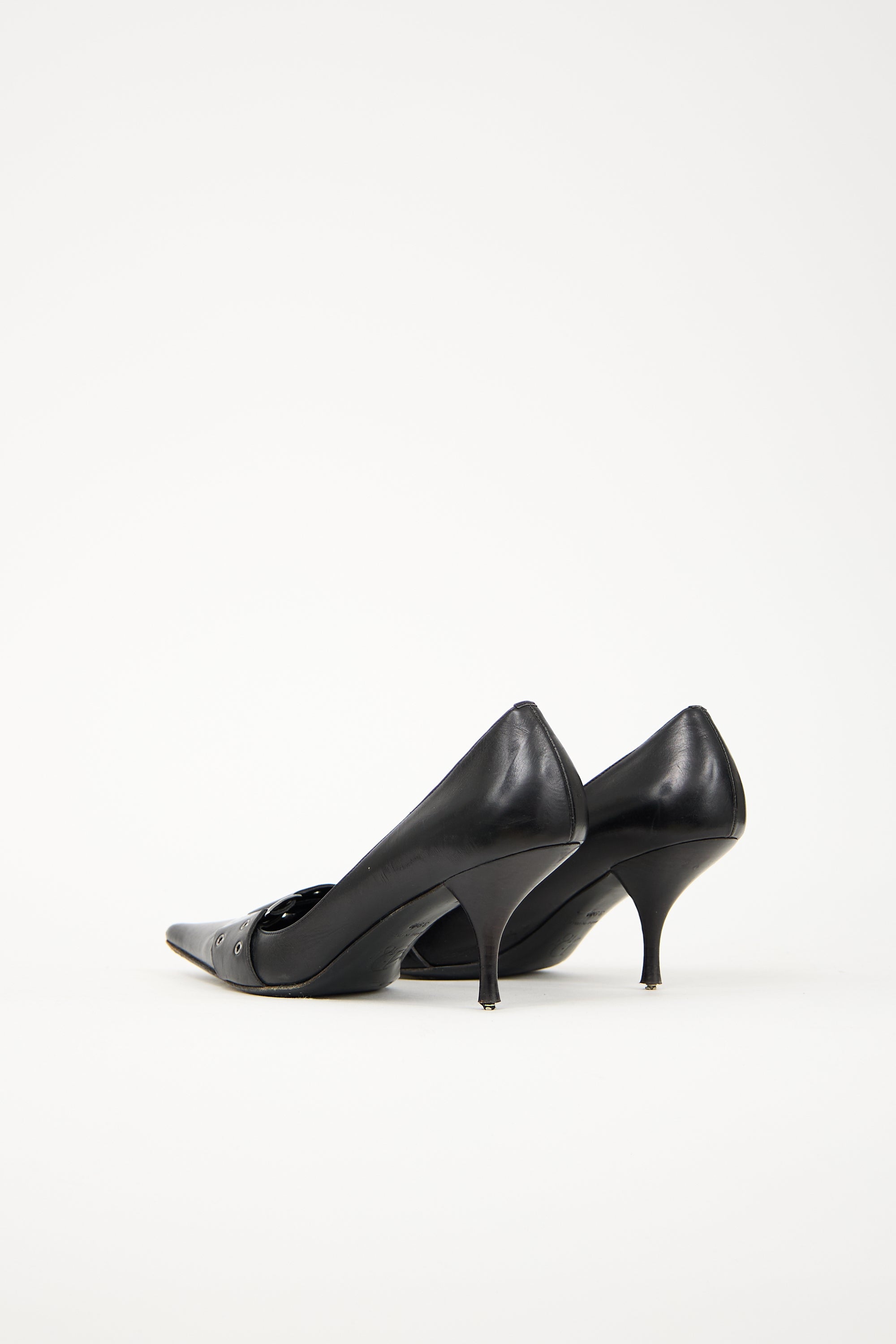 Dior Leather Logo Pump