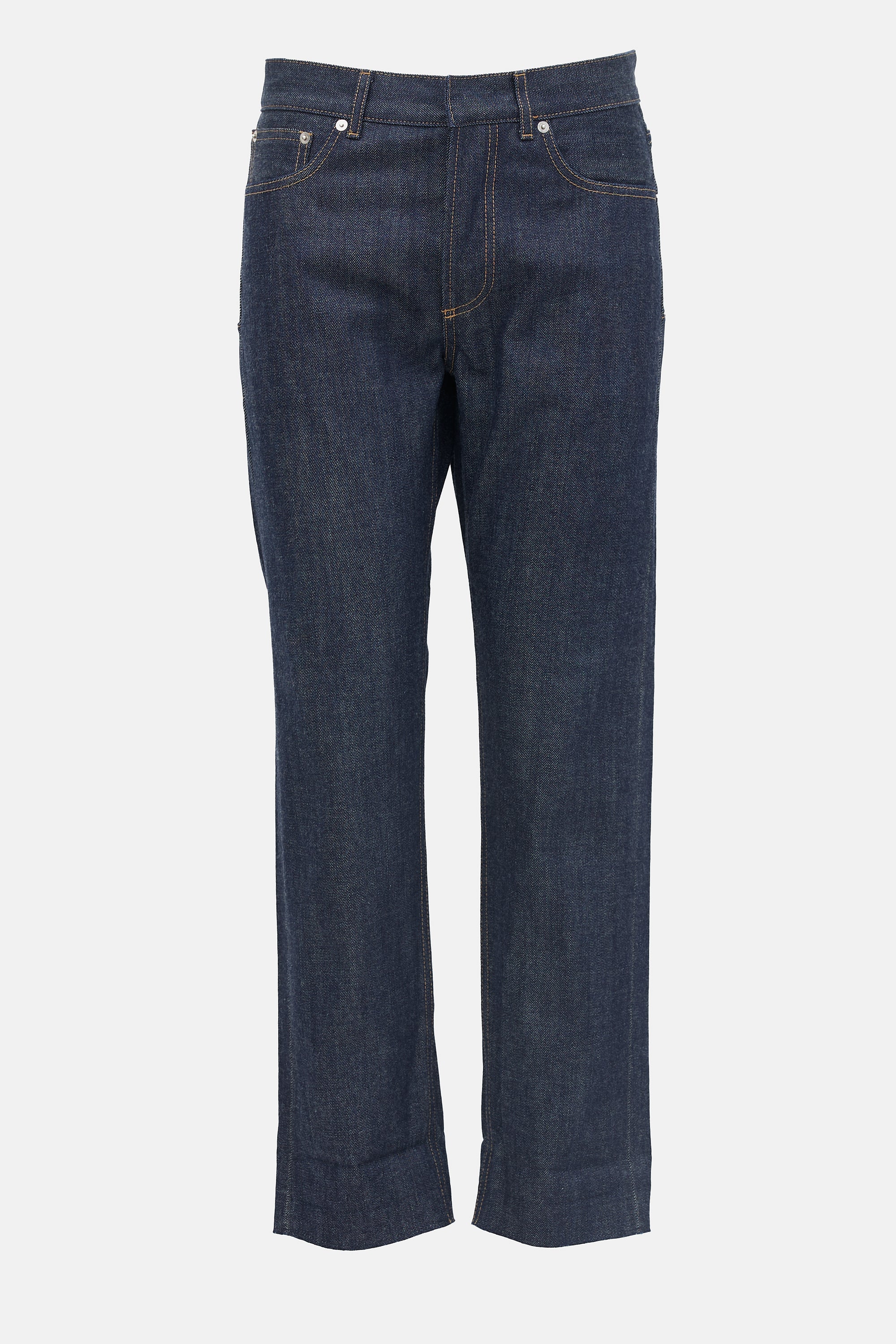 Dior Raw Tapered Jeans