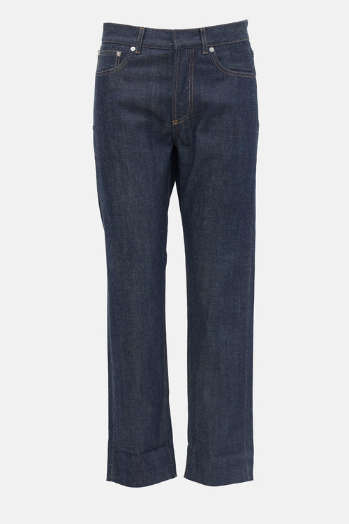 Dior Raw Tapered Jeans