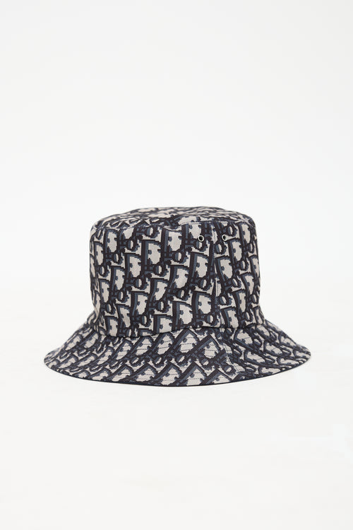 Dior Reversible Oblique Bucket Hat