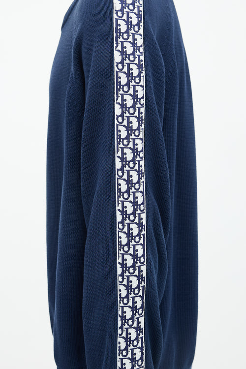 Dior Ribbed Oblique Insert Sweater