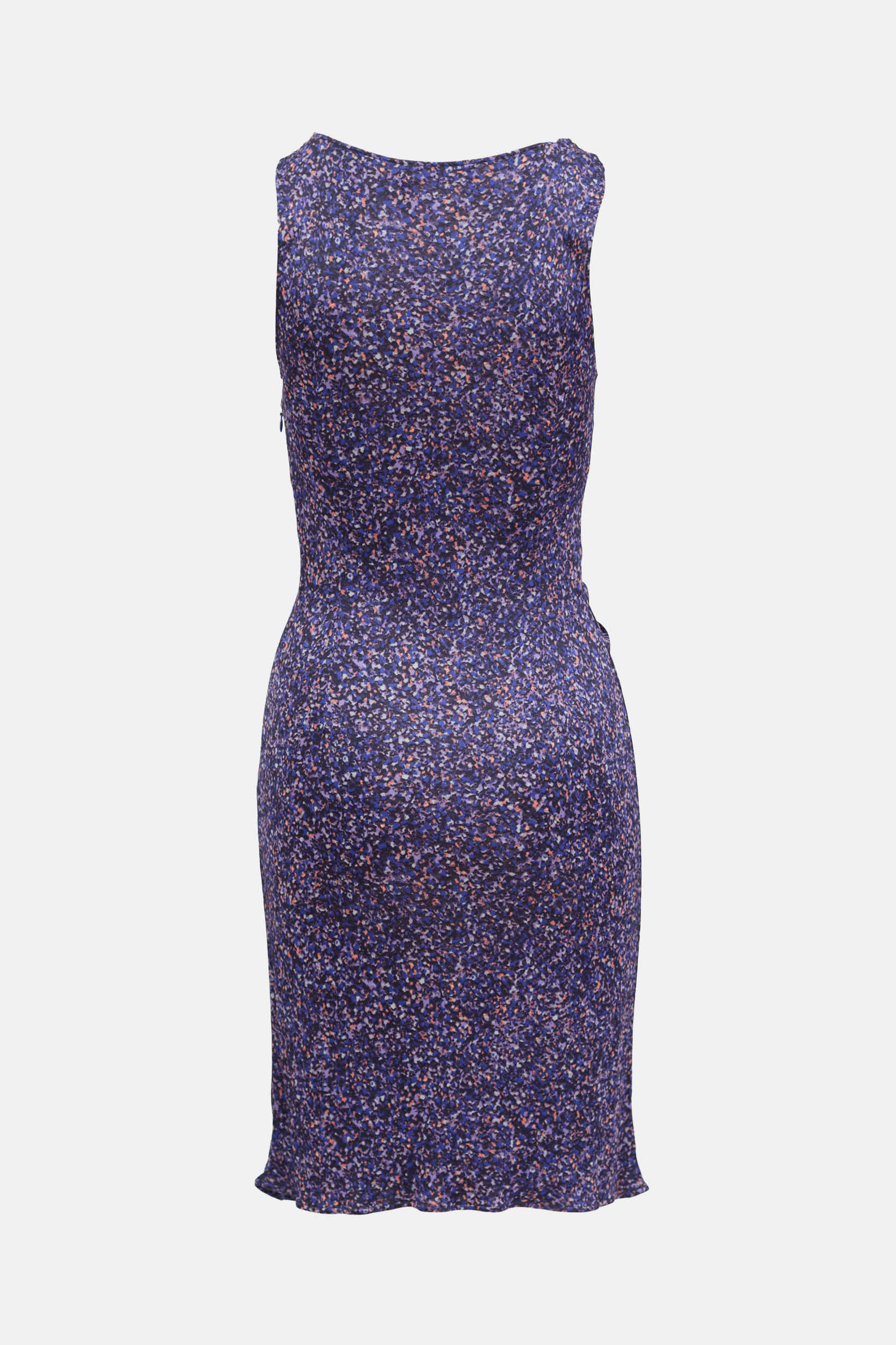 Dior Ruched Patterned Dress