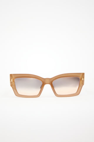 Dior S45SQ Rectangle Sunglasses