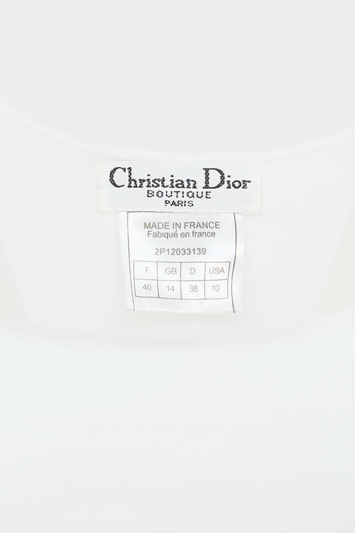 Dior SS 2002 J'Adore Dior Tank Top