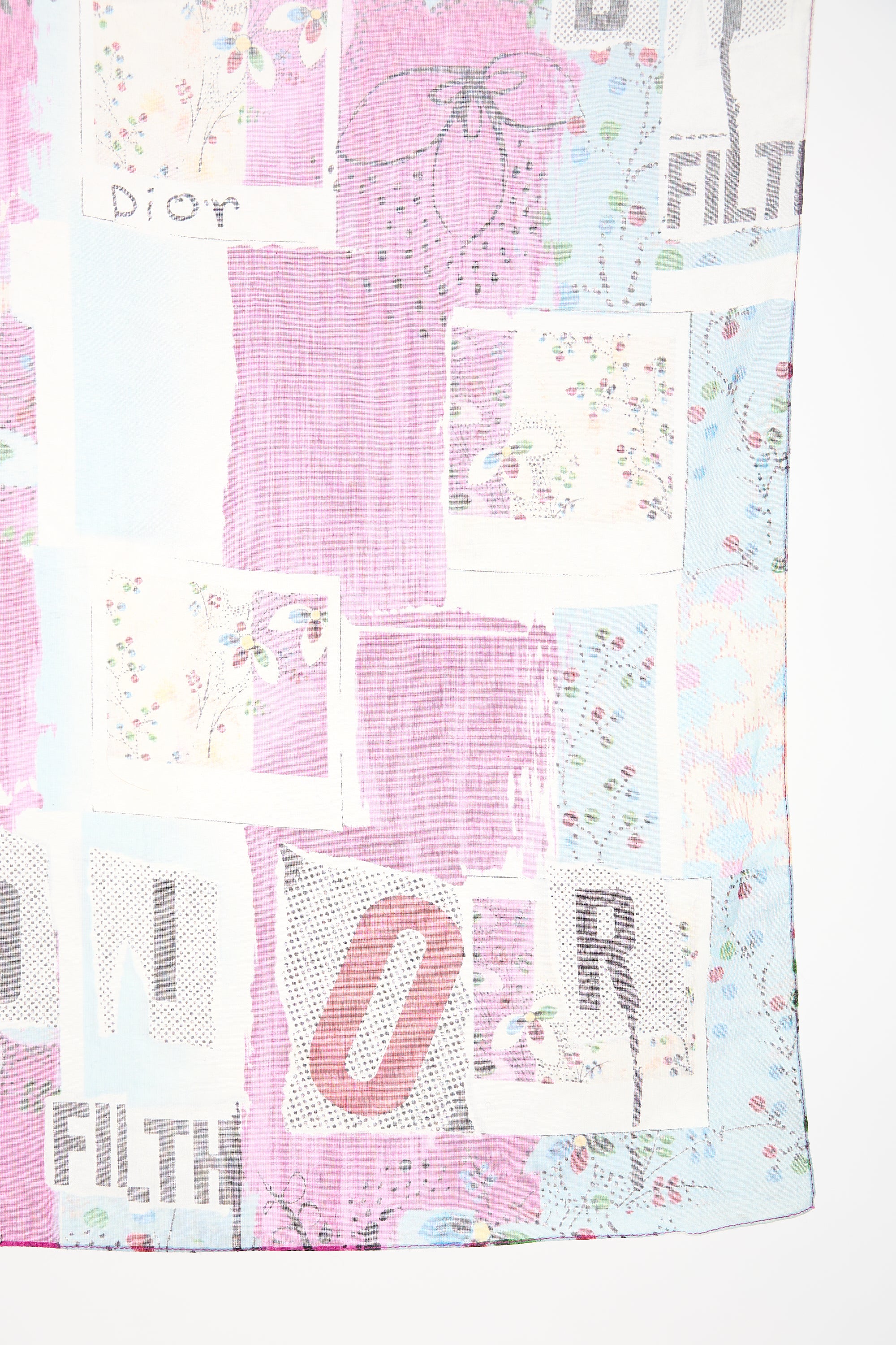 Dior SS 2003 Filth Scarf