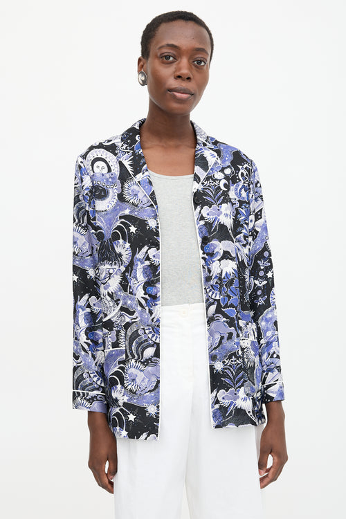 Dior Silk Printed Top