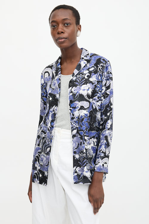 Dior Silk Printed Top