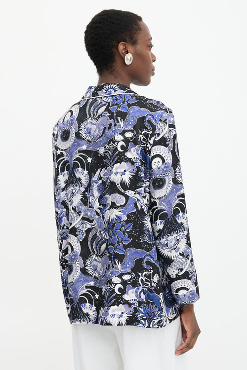 Dior Silk Printed Top