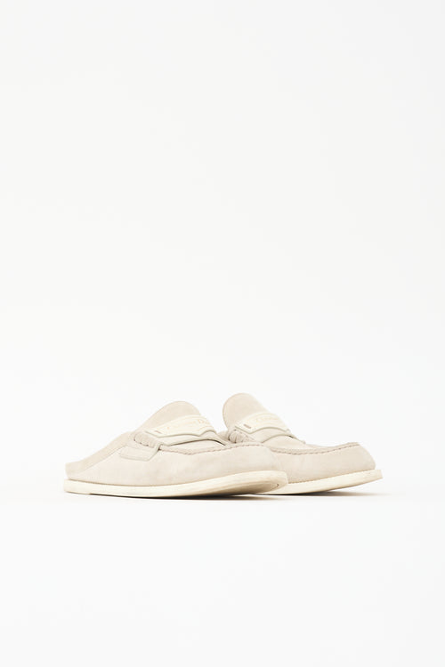 Dior Suede Boy Mule