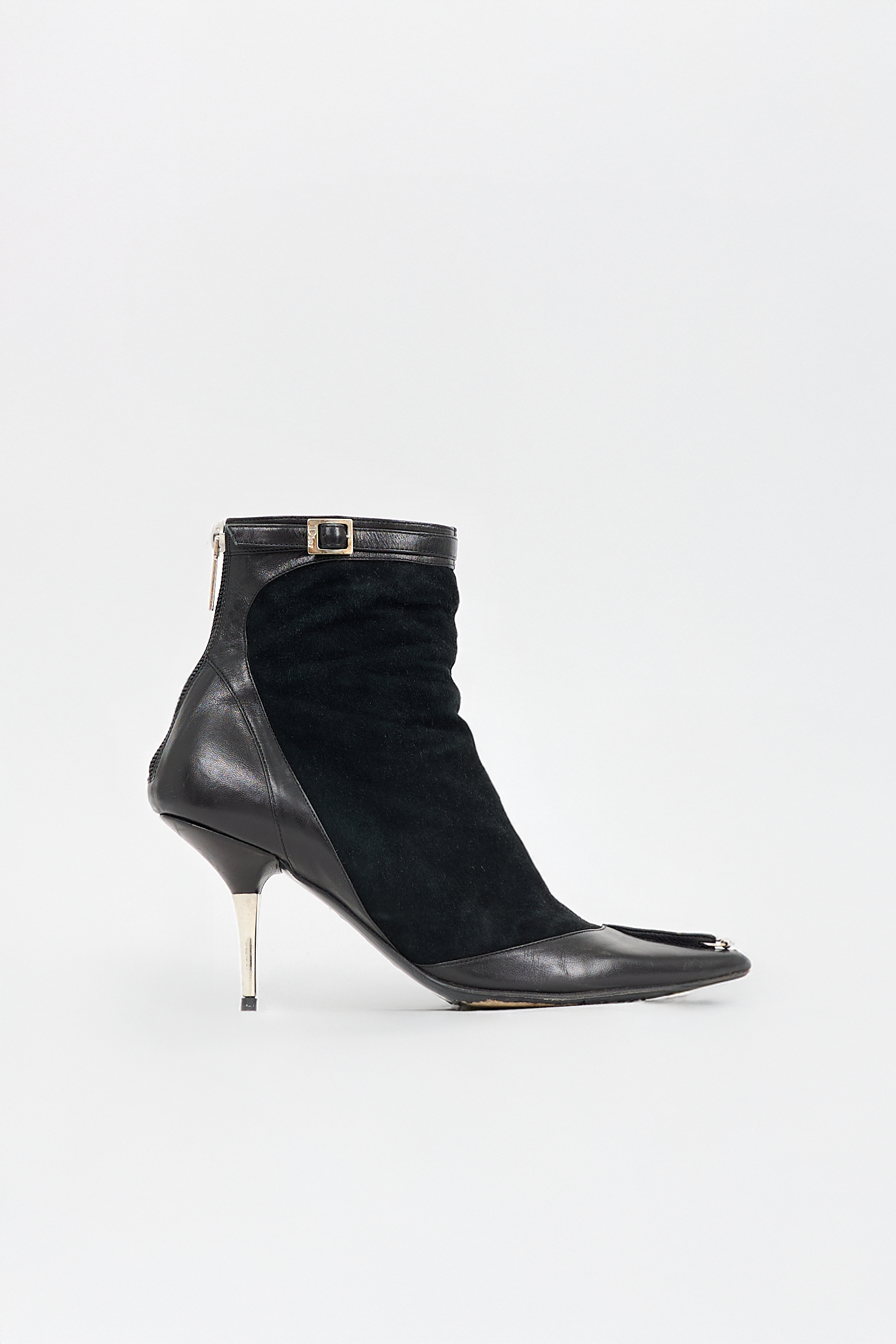 Dior SS 2004 'Hardcore' Suede & Leather Boot