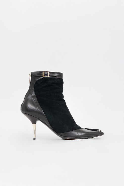 Dior SS 2004 'Hardcore' Suede & Leather Boot