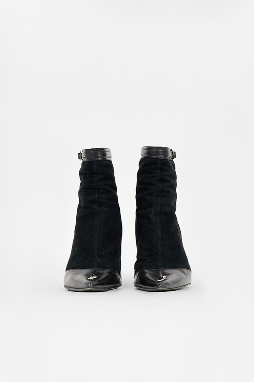 Dior SS 2004 'Hardcore' Suede & Leather Boot