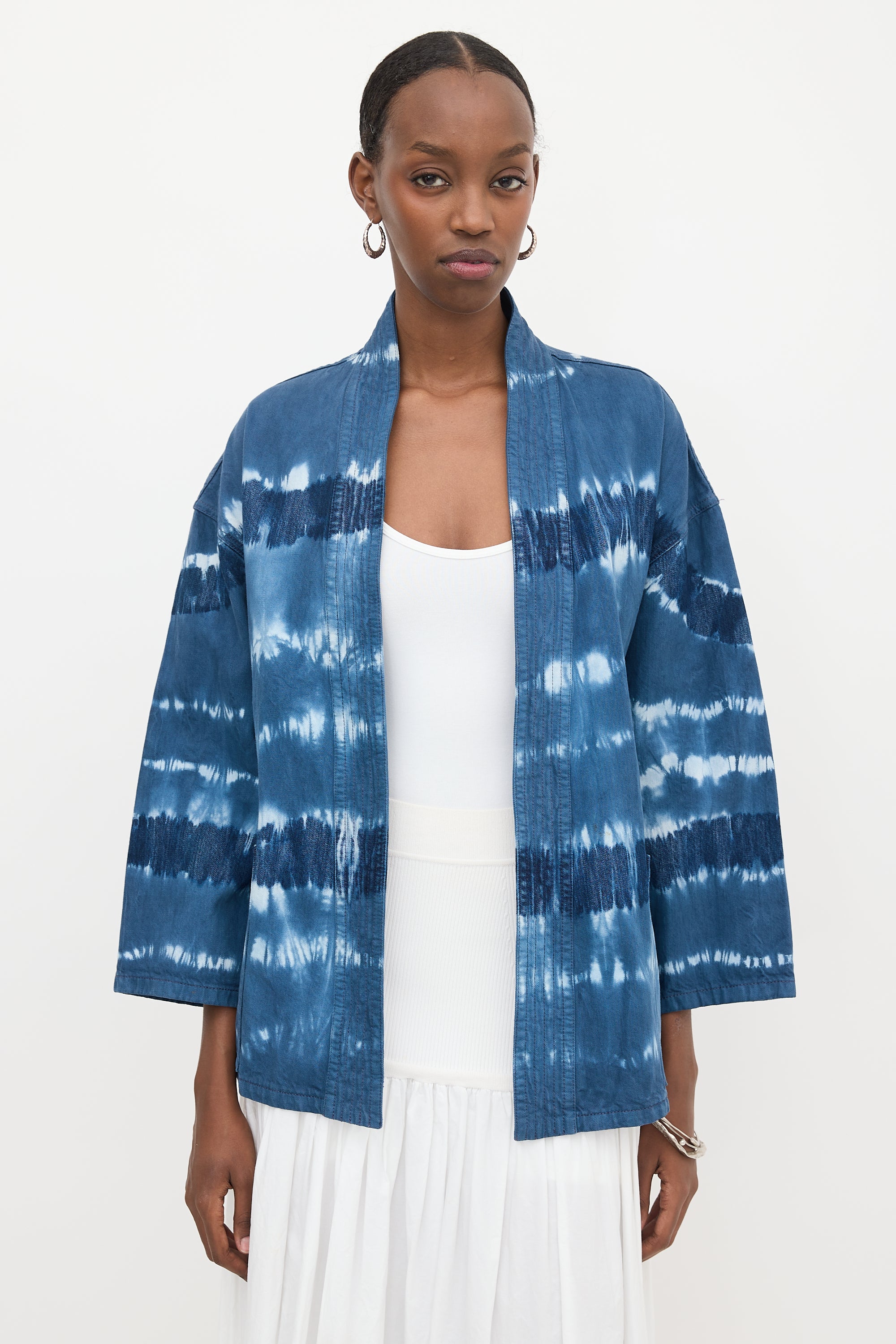 Dior Tie Dye Wrap Jacket