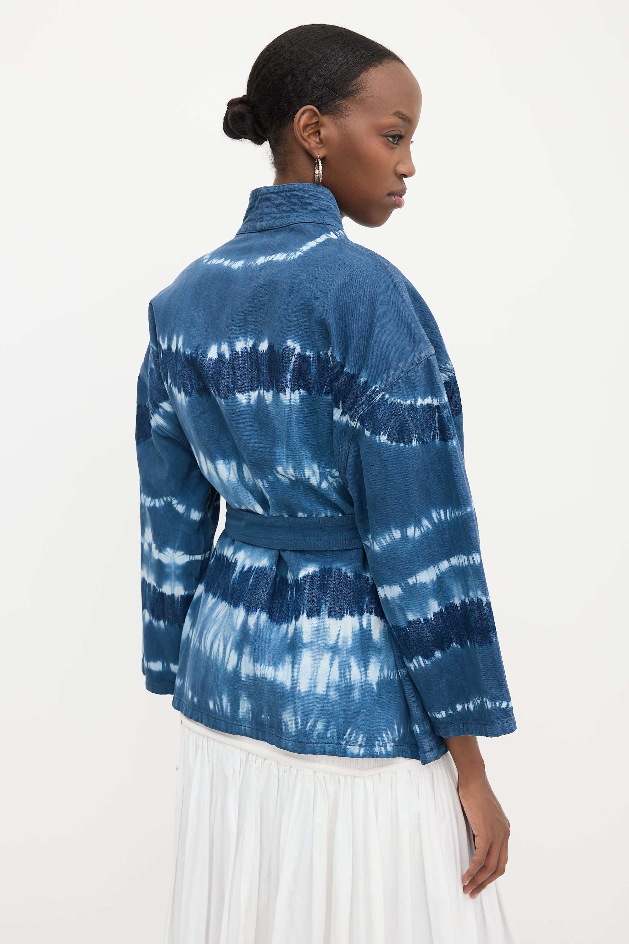 Dior Tie Dye Wrap Jacket