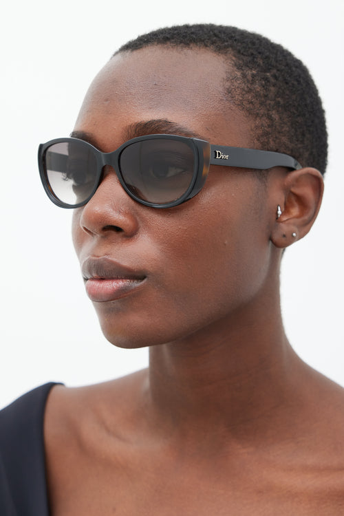 Dior Tortoise Summerset 2 Round Sunglasses