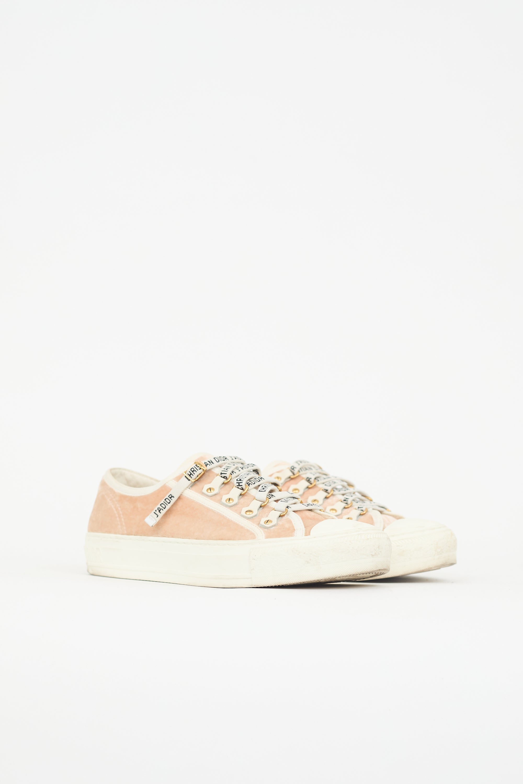 Dior Velvet Walk'N'Dior Low Sneaker