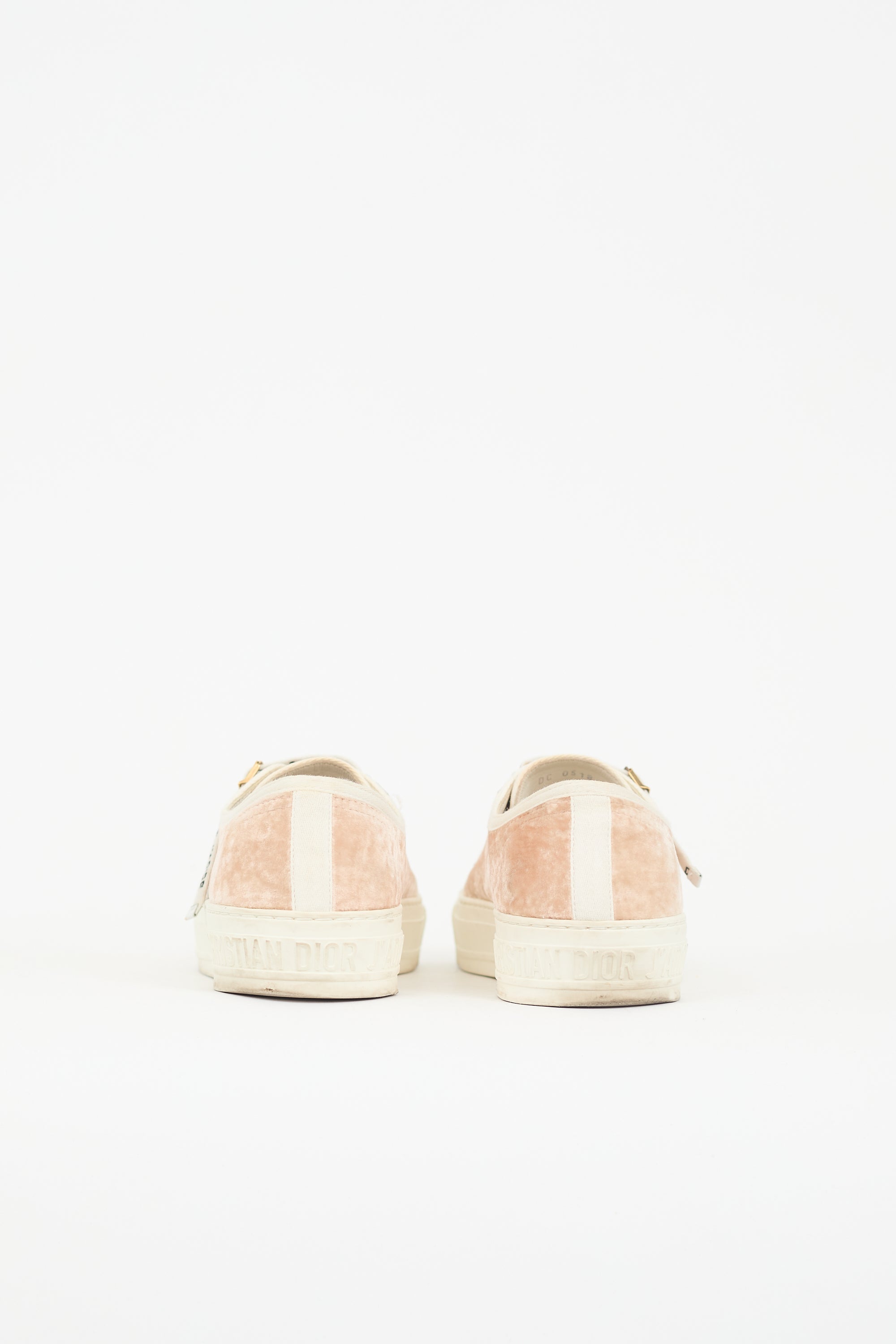 Dior Velvet Walk'N'Dior Low Sneaker
