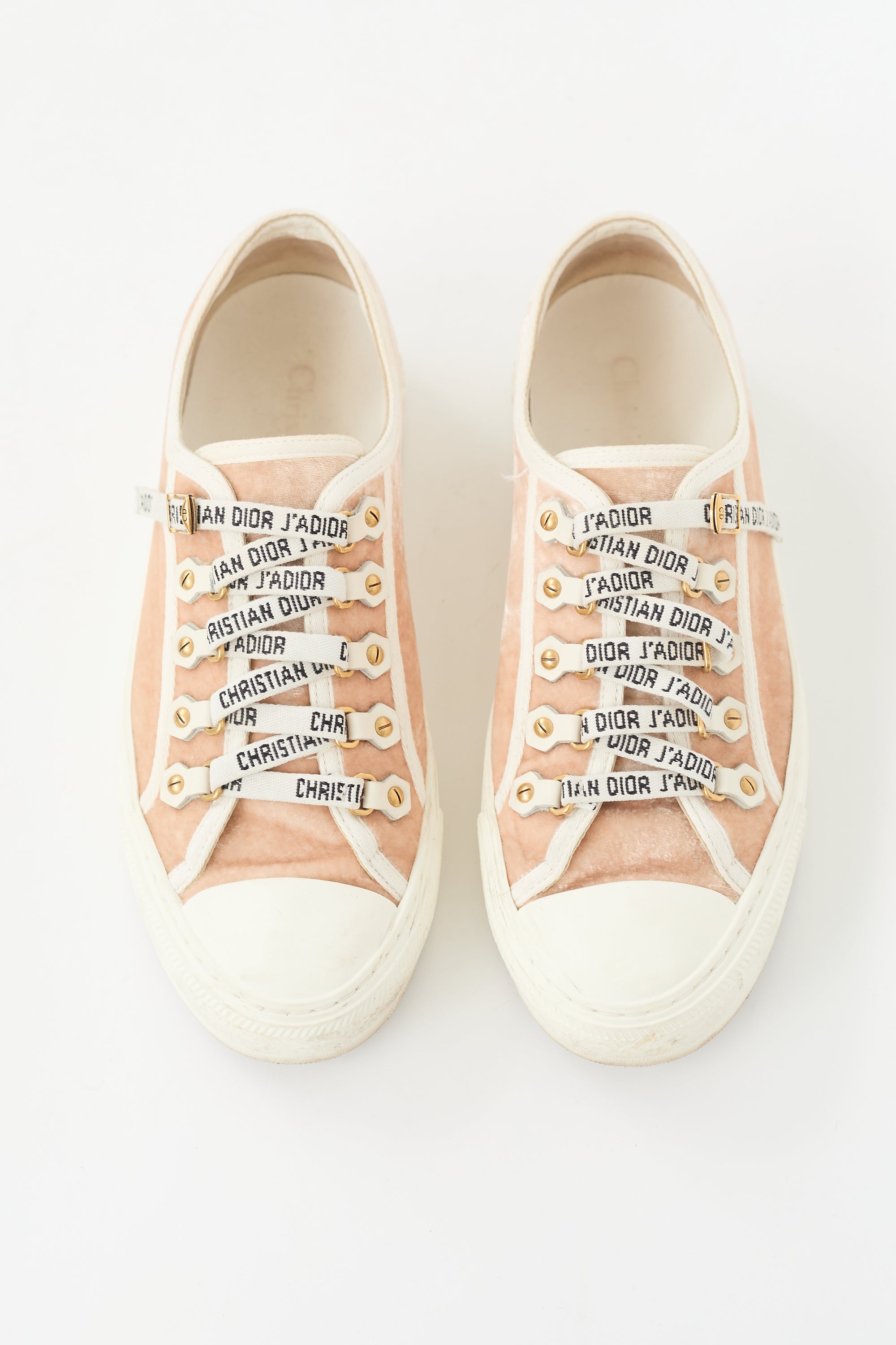 Dior Velvet Walk'N'Dior Low Sneaker