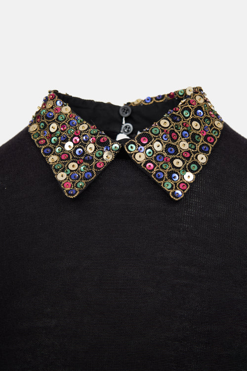 Dior Vintage Cashmere & Silk Top