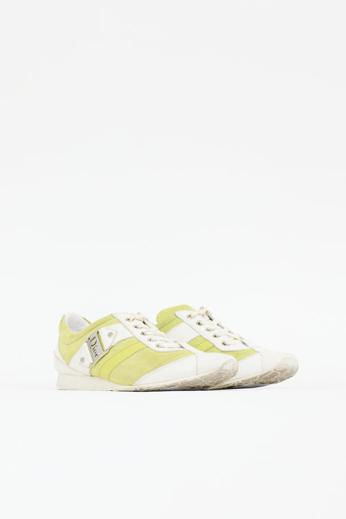 Dior Vintage Suede Logo Sneaker