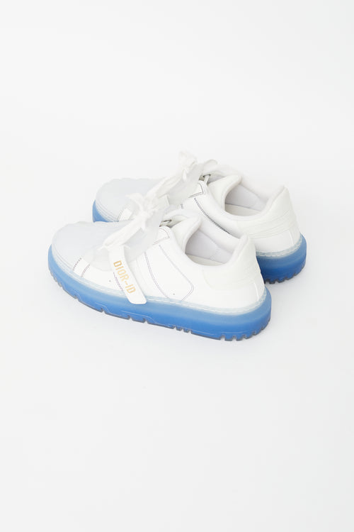 Dior White & Blue ID Sneaker