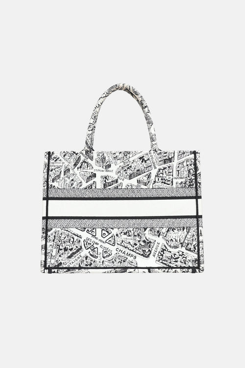 Dior Plan De Paris Medium Book Tote Bag