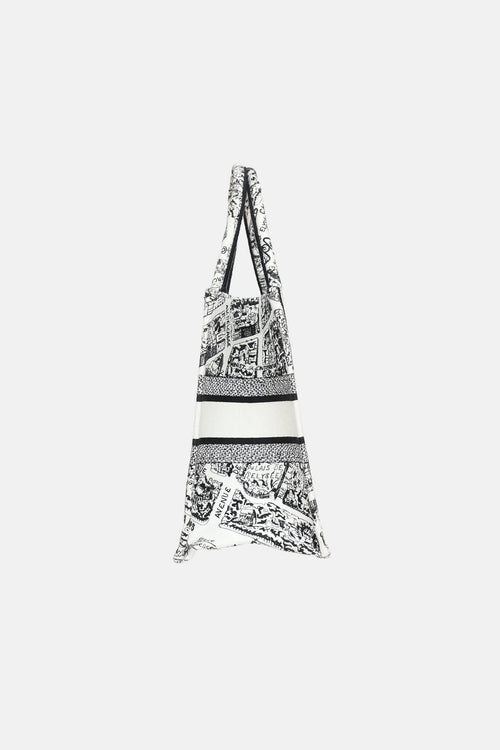 Dior Plan De Paris Medium Book Tote Bag