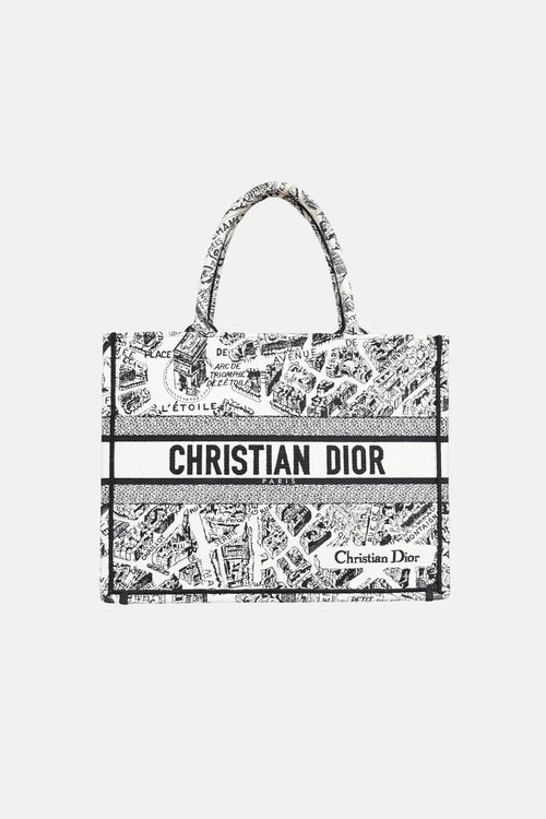 Dior Plan De Paris Medium Book Tote Bag
