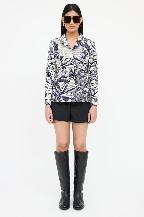 Dior Cruise 2020 Printed Blazer