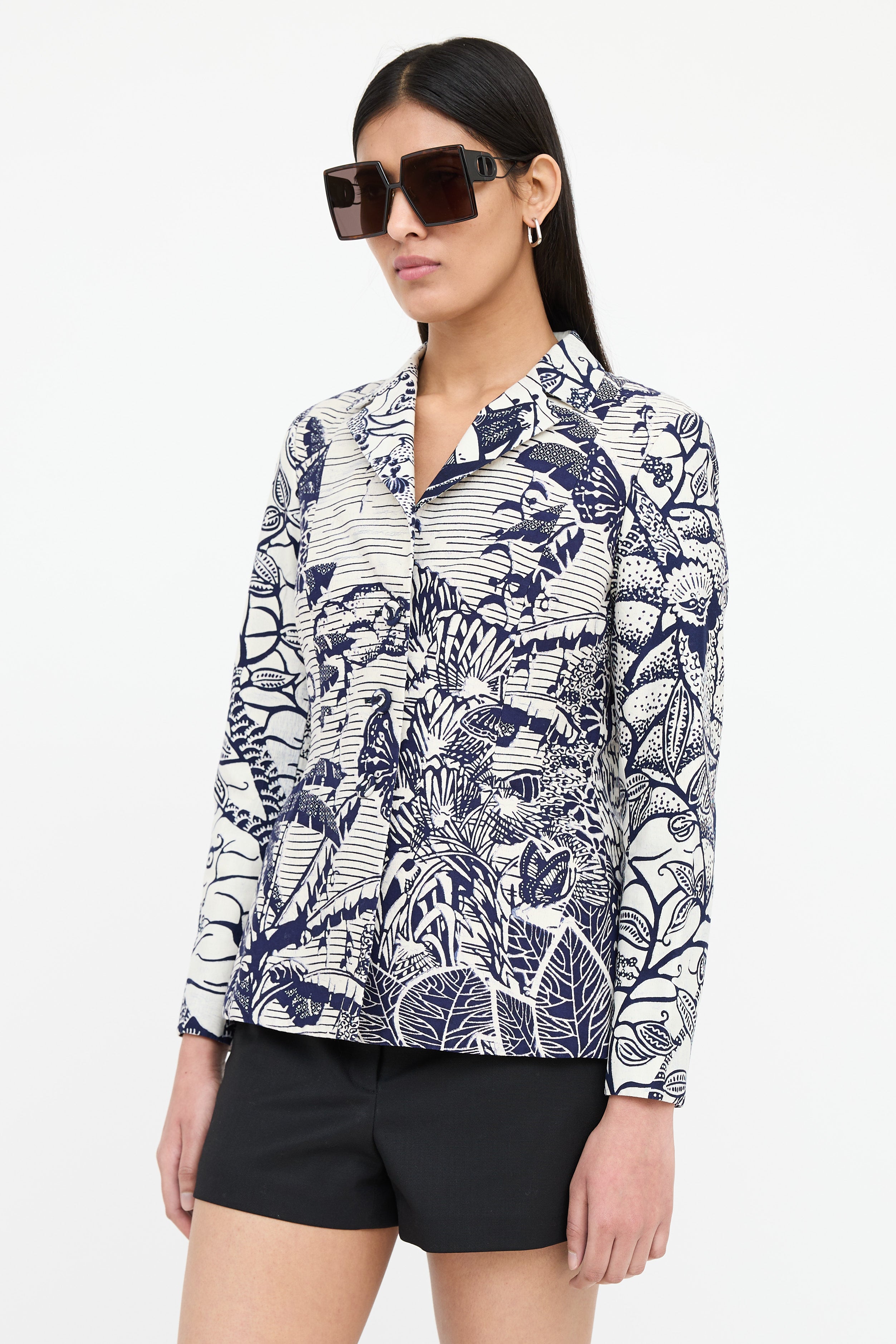 Dior Cruise 2020 Printed Blazer