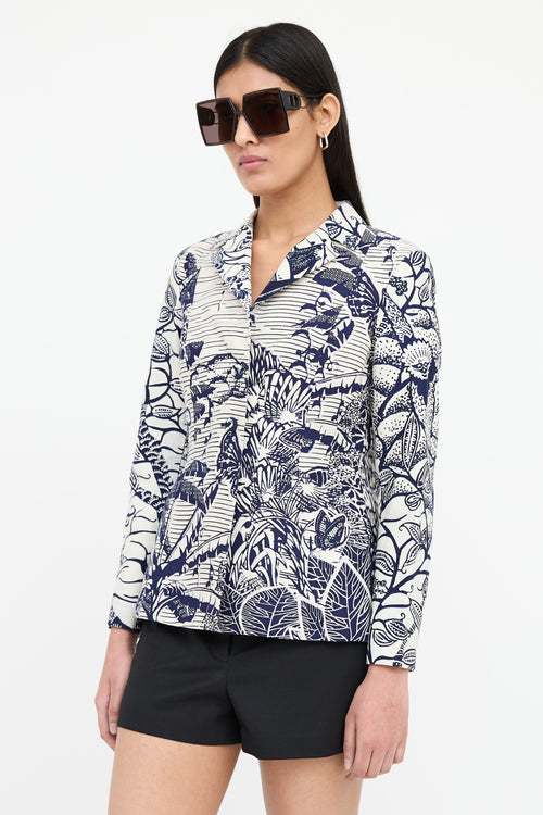 Dior Cruise 2020 Printed Blazer